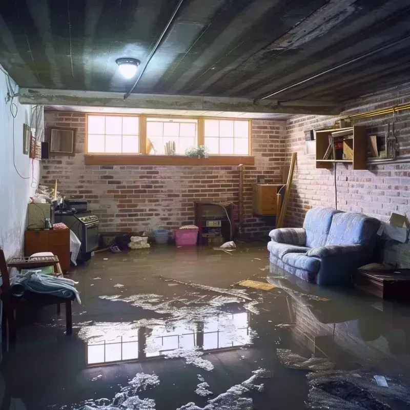 Flooded Basement Cleanup in New Albany, MS